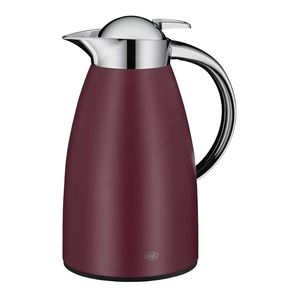 alfi-signo-isolierkanne-1-l-ruby-red-matt-kaffeekanne-mit-alfidur-glaseinsatz-12 image 1