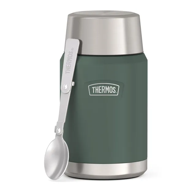 thermos-icon-thermobeh-lter-0-71-l-forest-matte-dunkelgr-n-14-h-hei-24-h-kalt-mi image 1
