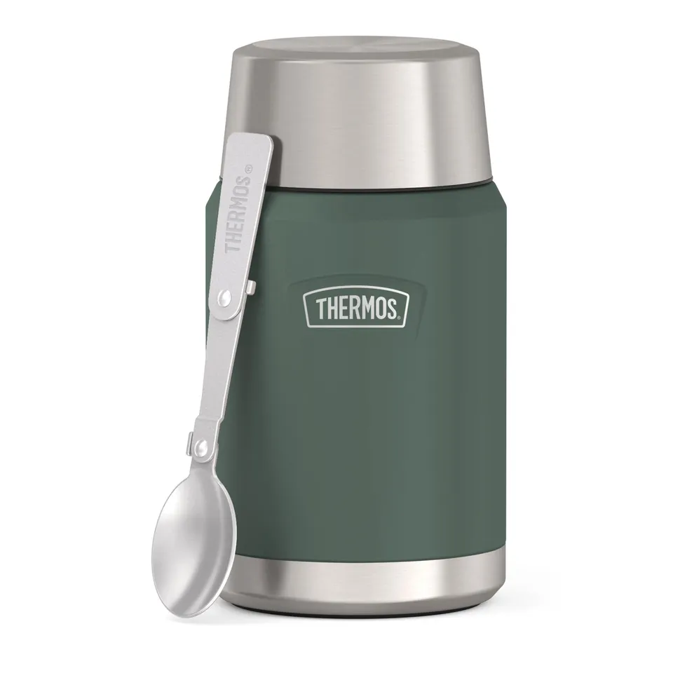 thermos-icon-thermobeh-lter-0-71-l-forest-matte-dunkelgr-n-14-h-hei-24-h-kalt-mi image 1