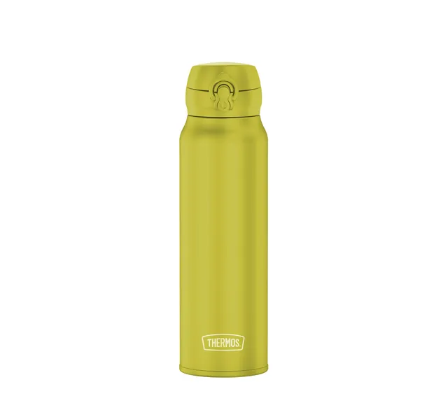 thermos-ultralight-isolierflasche-0-75-l-glowing-green-matt-bis-zu-48-leichter-d image 1