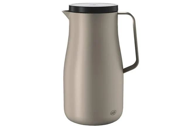 alfi-studio-tt-1-0-l-isolierkanne-beige-doppelwandige-mattierte-edelstahl-thermo image 1