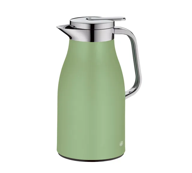 alfi-skyline-isolierkanne-1-0-l-celadon-green-matt-edelstahl-teekanne-mit-hartgl image 1