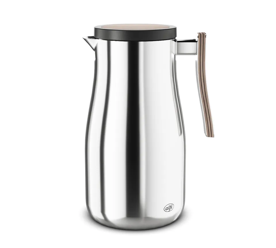 alfi-studio-allure-1-0-l-isolierkanne-silber-doppelwandige-edelstahl-thermoskann image 1