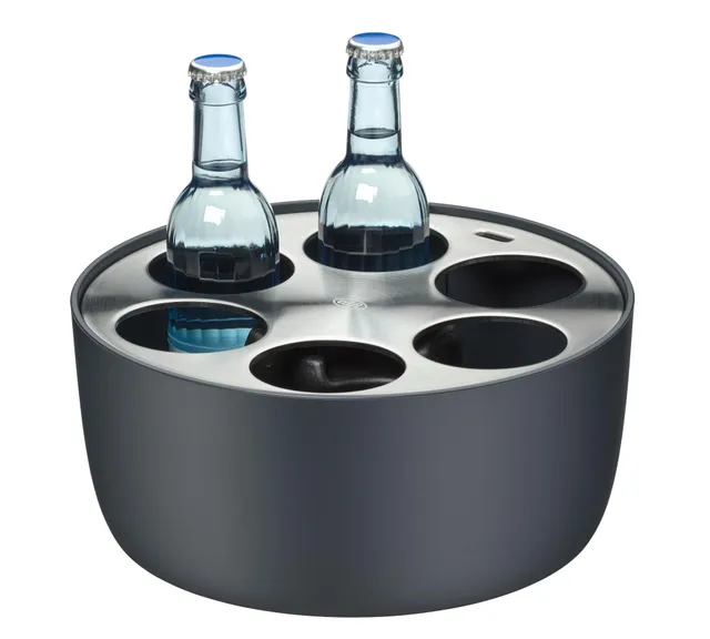 alfi-circle-flaschenk-hler-f-r-6-flaschen-bis-0-50-l-getr-nkek-hler-mit-k-hlakku image 1