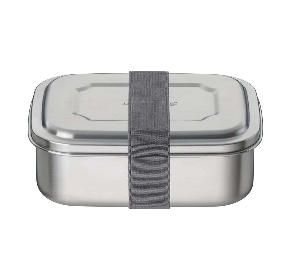 thermocaf-by-thermos-tc-brotdose-0-80-l-edelstahl-lunchbox-mit-textilband-sp-lma image 1