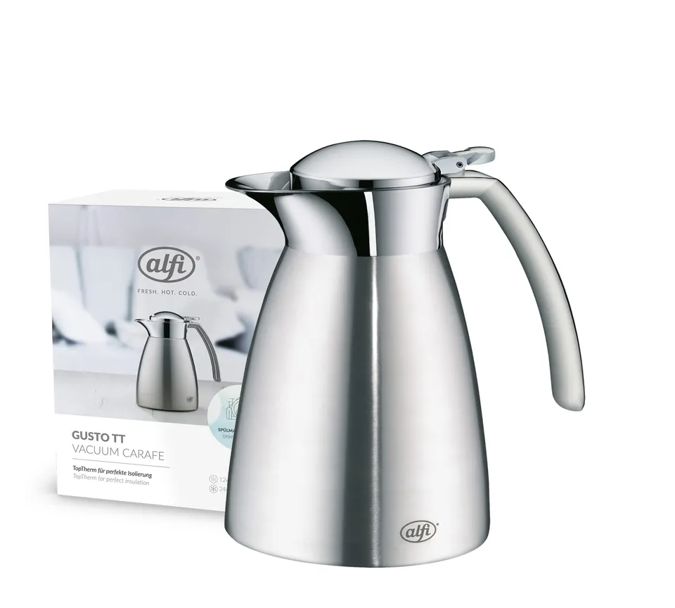alfi-gusto-tt-isolierkanne-0-4-l-edelstahl-thermoskanne-mit-locker-aufliegendem- image 1