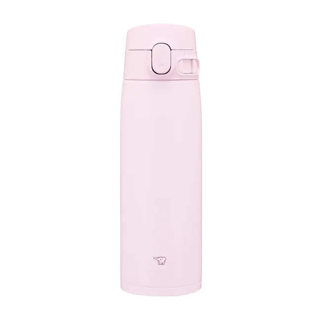zojirushi-sm-vb60-pm-edelstahlbecher-600-ml-one-touch-vakuum-wasserflasche-nahtl image 1