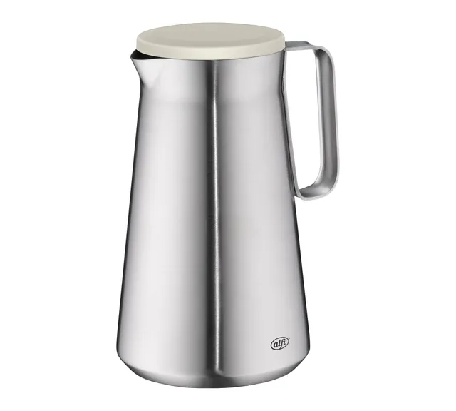 alfi-drive-isolierkanne-1-0-l-coconut-white-matt-doppelwandige-edelstahl-thermos image 1