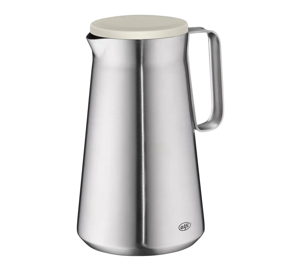 alfi-drive-isolierkanne-1-0-l-coconut-white-matt-doppelwandige-edelstahl-thermos image 1