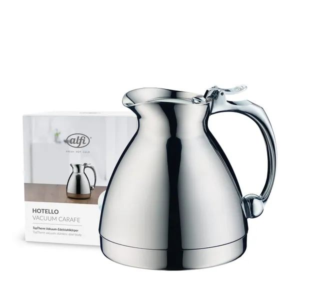 alfi-hotello-isolierkanne-0-30-l-doppelwandige-edelstahl-kaffeekanne-f-r-gastron image 1