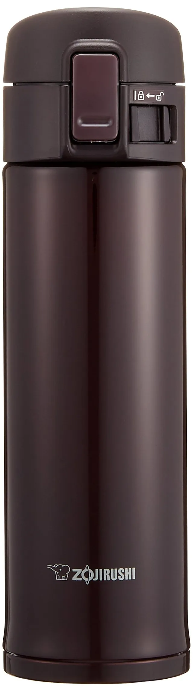 zojirushi-sm-kc48vd-edelstahl-isolierbecher-0-48-l-bordeaux-einh-ndig-bedienbar image 1