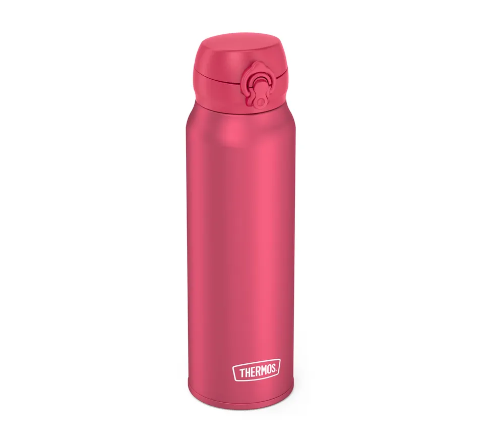thermos-ultralight-bottle-0-75-l-isolierflasche-deep-pink-matt-bis-zu-48-leichte image 1