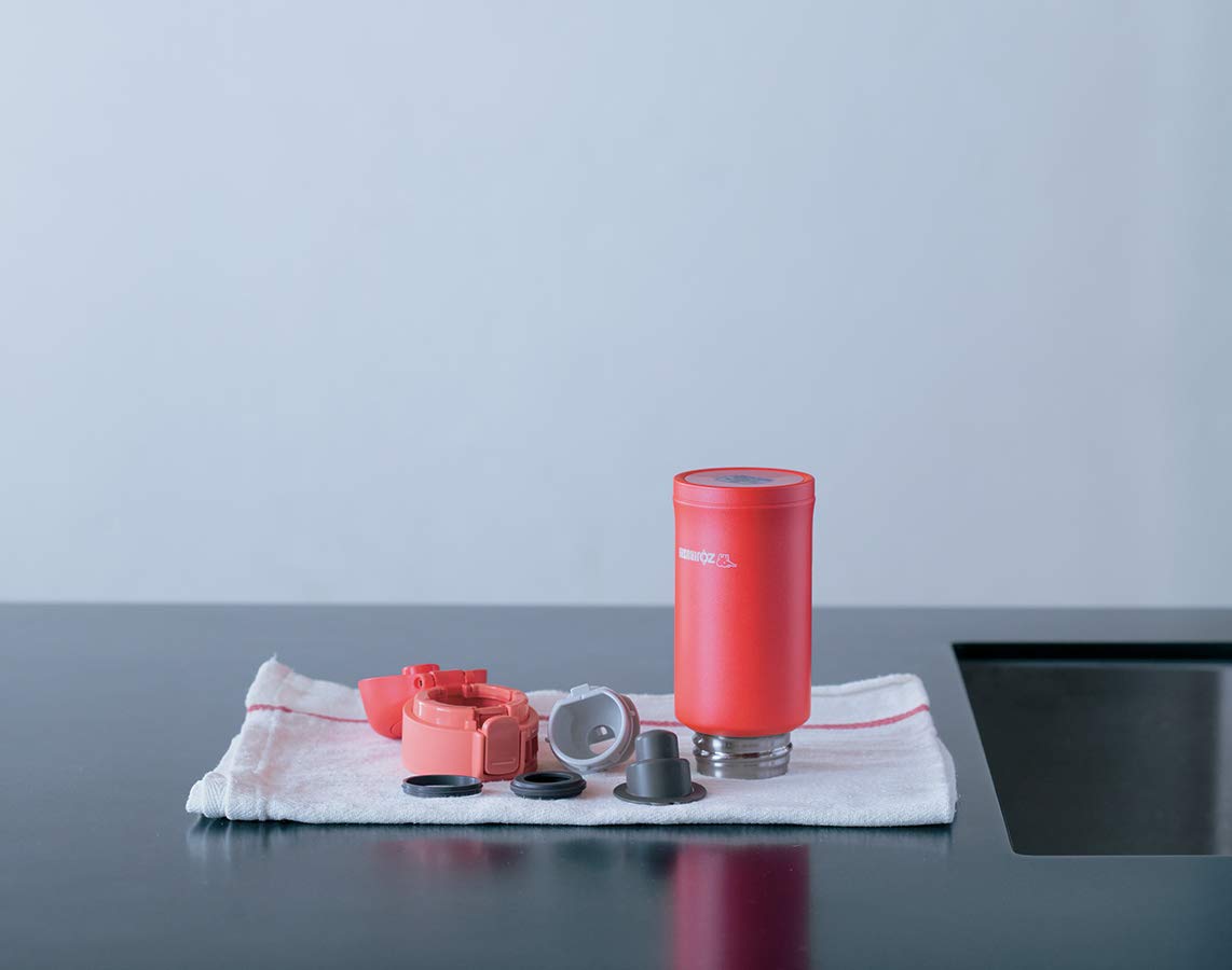 zojirushi-edelstahlbecher-korallenrosa-vakuumisolierung-klappdeckel-mit-sicherhe image 4