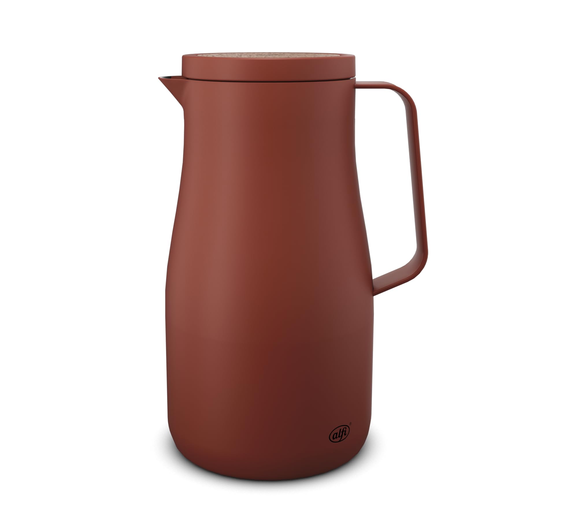 alfi-studio-tea-isolierkanne-1-0-l-in-spicy-red-doppelwandige-edelstahl-thermosk image 1
