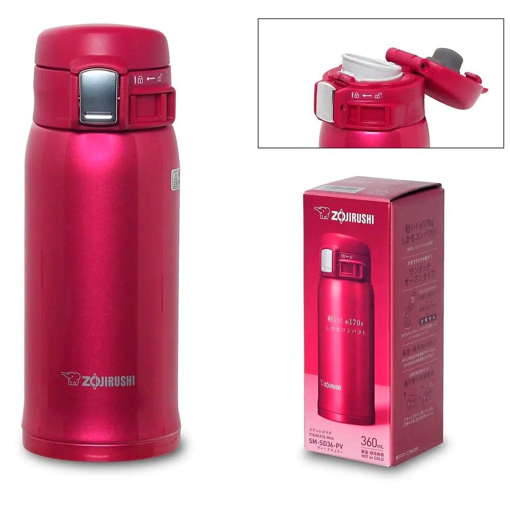 zojirushi-edelstahl-thermoskanne-mattblau-vakuumisolierung-sicherheitsverschluss image 6