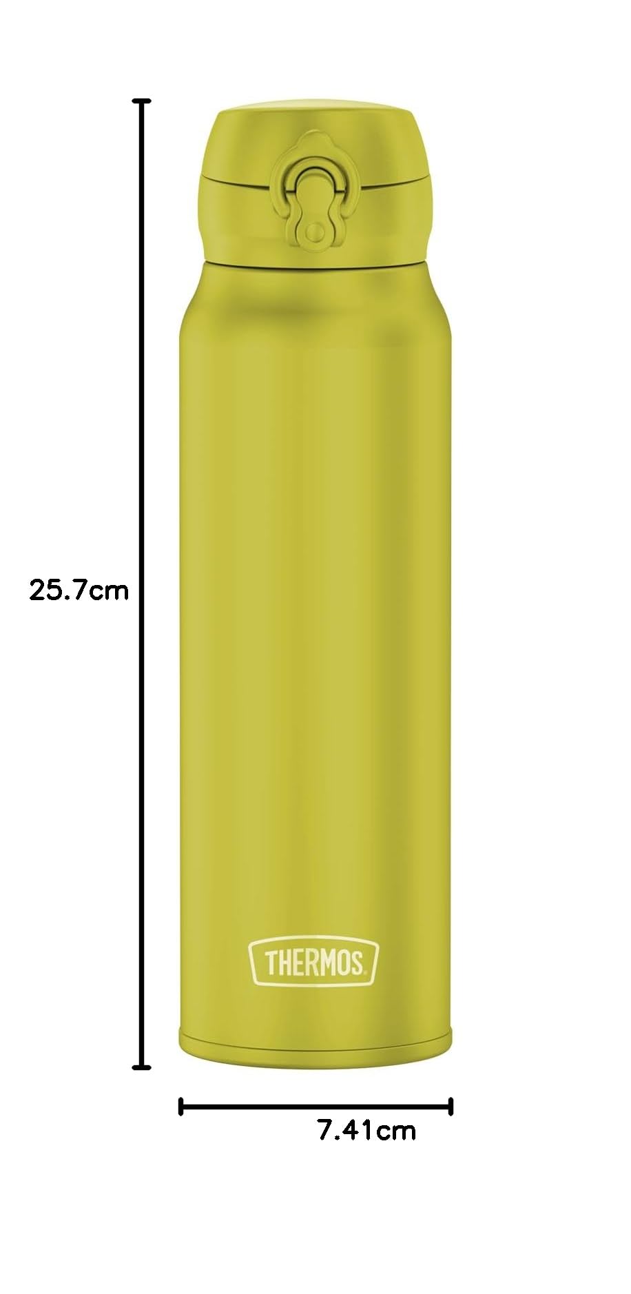 thermos-ultralight-isolierflasche-0-75-l-glowing-green-matt-bis-zu-48-leichter-d image 8
