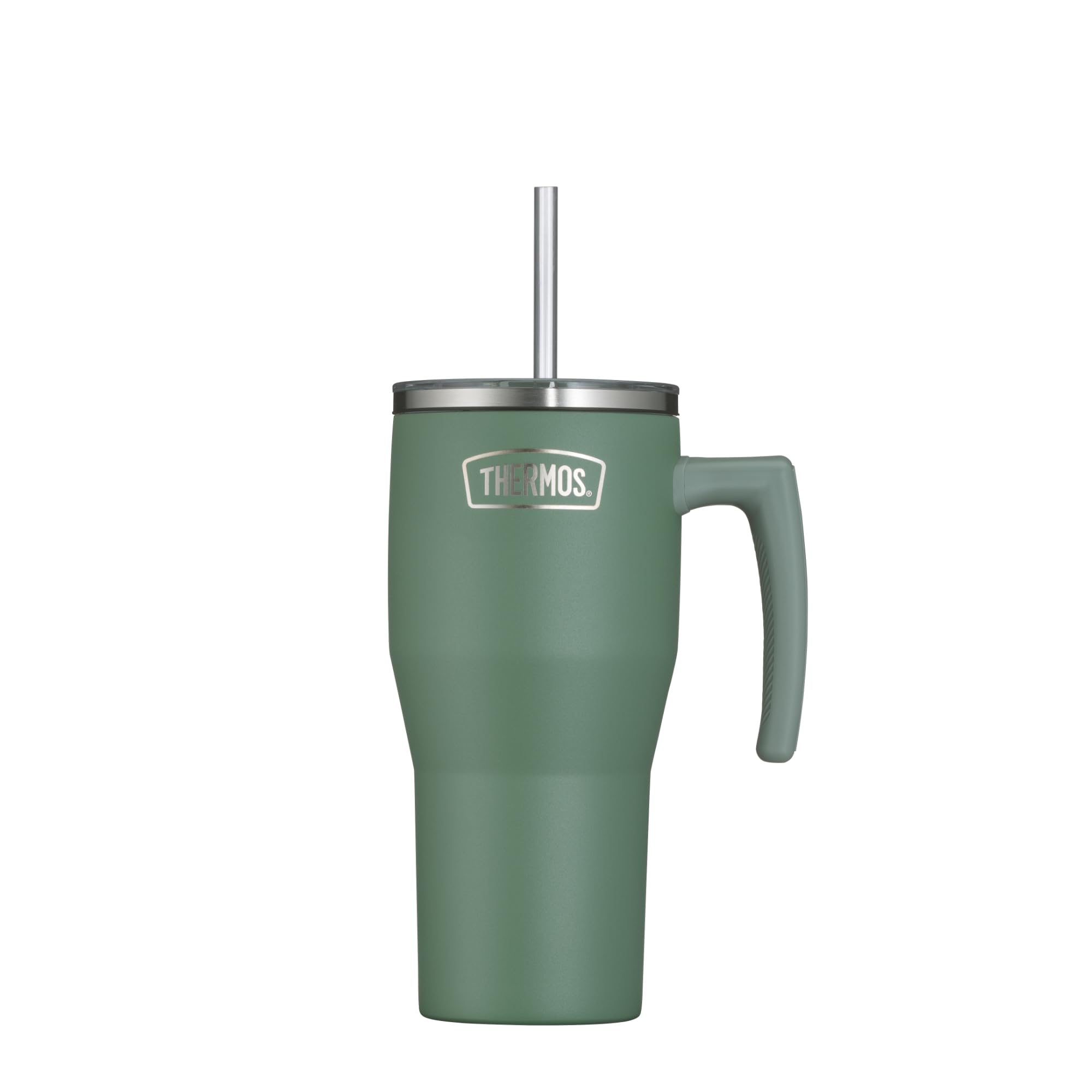 thermos-refreshing-tumbler-0-85-l-isolier-trinkbecher-mit-strohhalm-und-henkel-g image 1