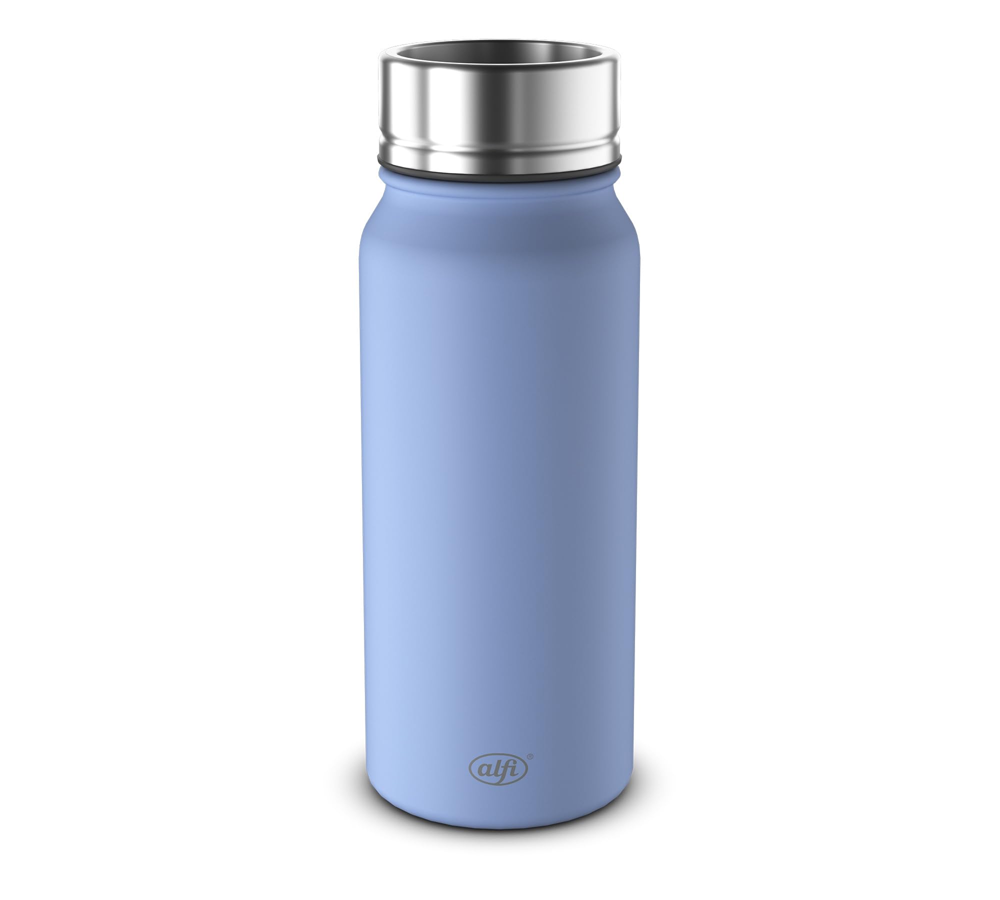 alfi-pure-thermobecher-0-50-l-edelstahl-isolierbecher-9-h-hei-18-h-kalt-auslaufs image 1