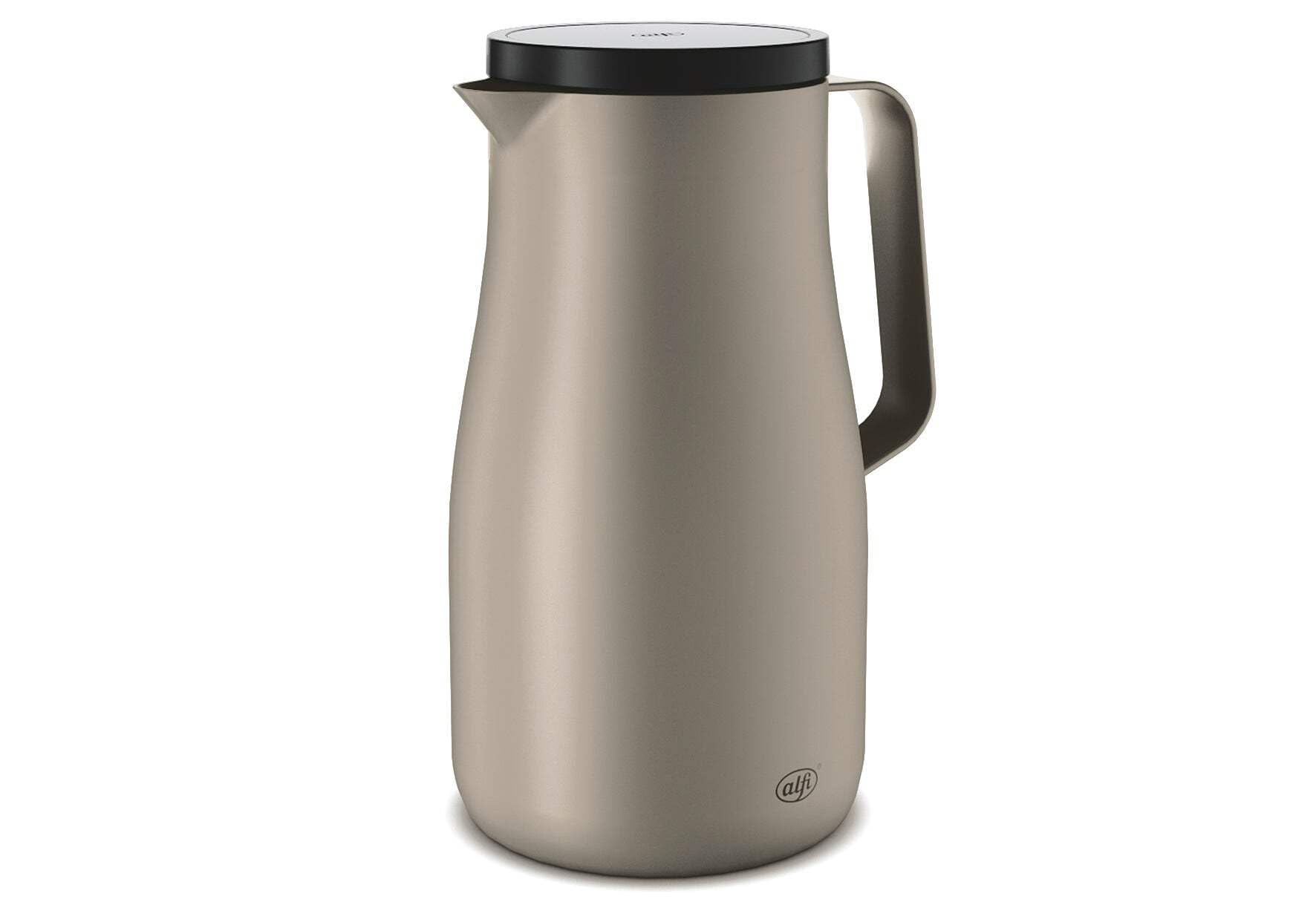 alfi-studio-tt-1-0-l-isolierkanne-beige-doppelwandige-mattierte-edelstahl-thermo image 2