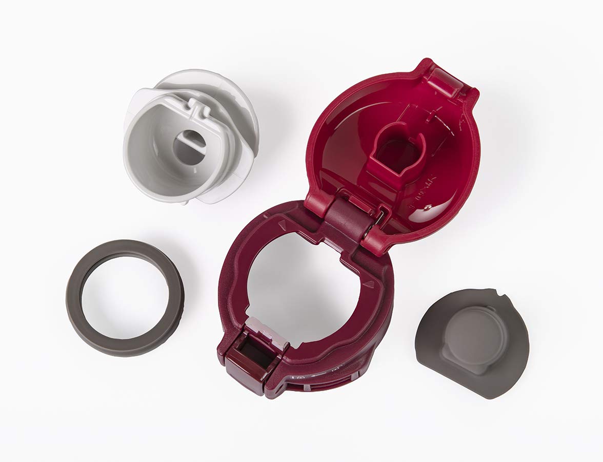 zojirushi-edelstahlbecher-granatrot-vakuumisolierter-trinkbecher-klappdeckel-mit image 6
