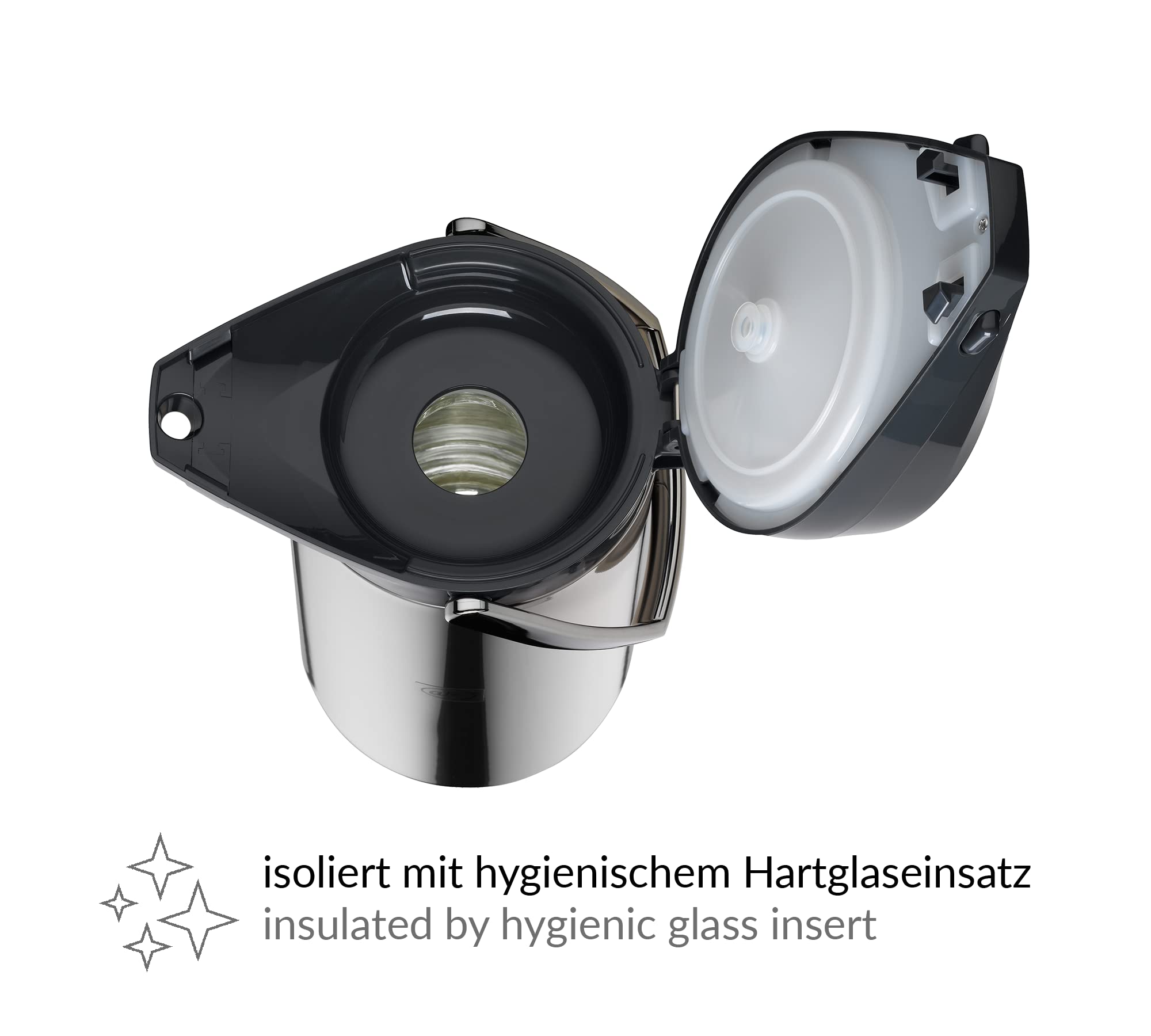 alfi-getr-nkespender-3-0-l-edelstahl-mit-hartglaseinsatz-integrierter-pumpe-pump image 4