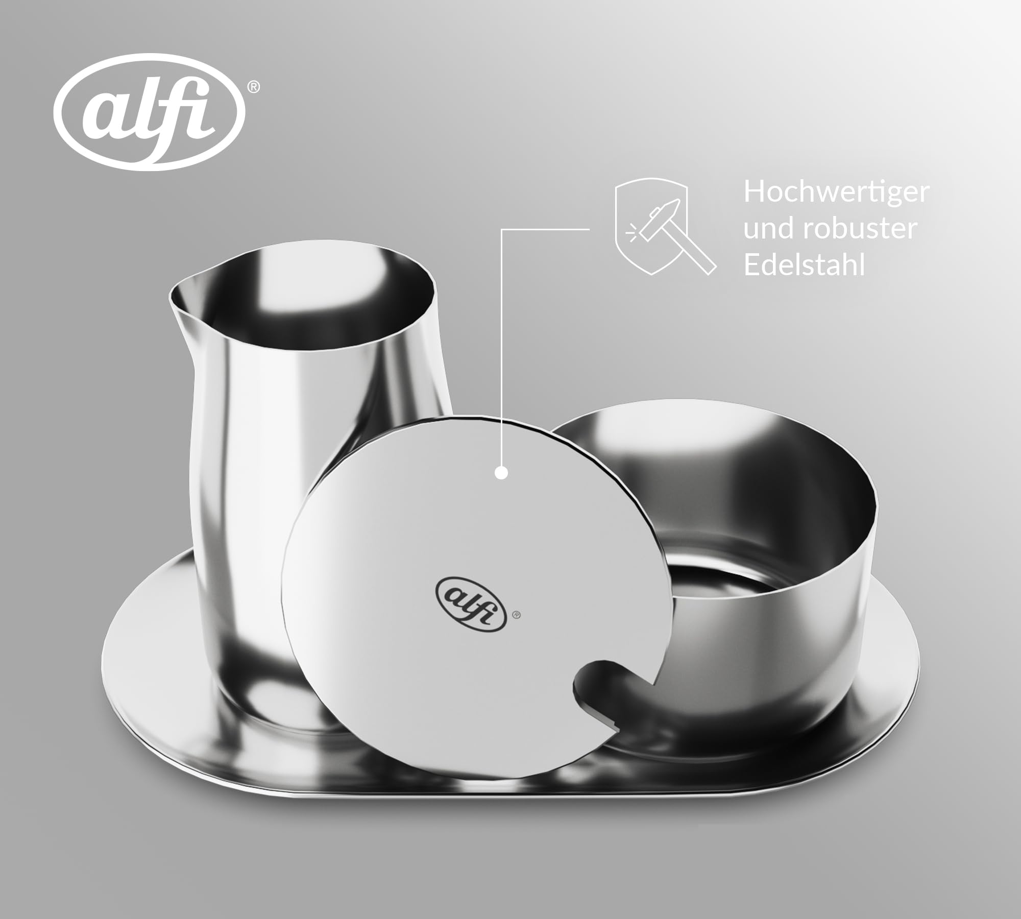 alfi-milk-and-sugar-set-edelstahl-milch-und-zuckerset-gl-nzend-3-teilig image 3