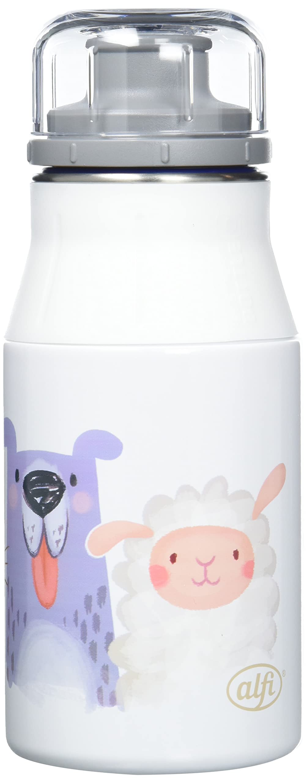 alfi-kids-bottle-400-ml-kindertrinkflasche-aus-edelstahl-motiv-cute-animals-abso image 2