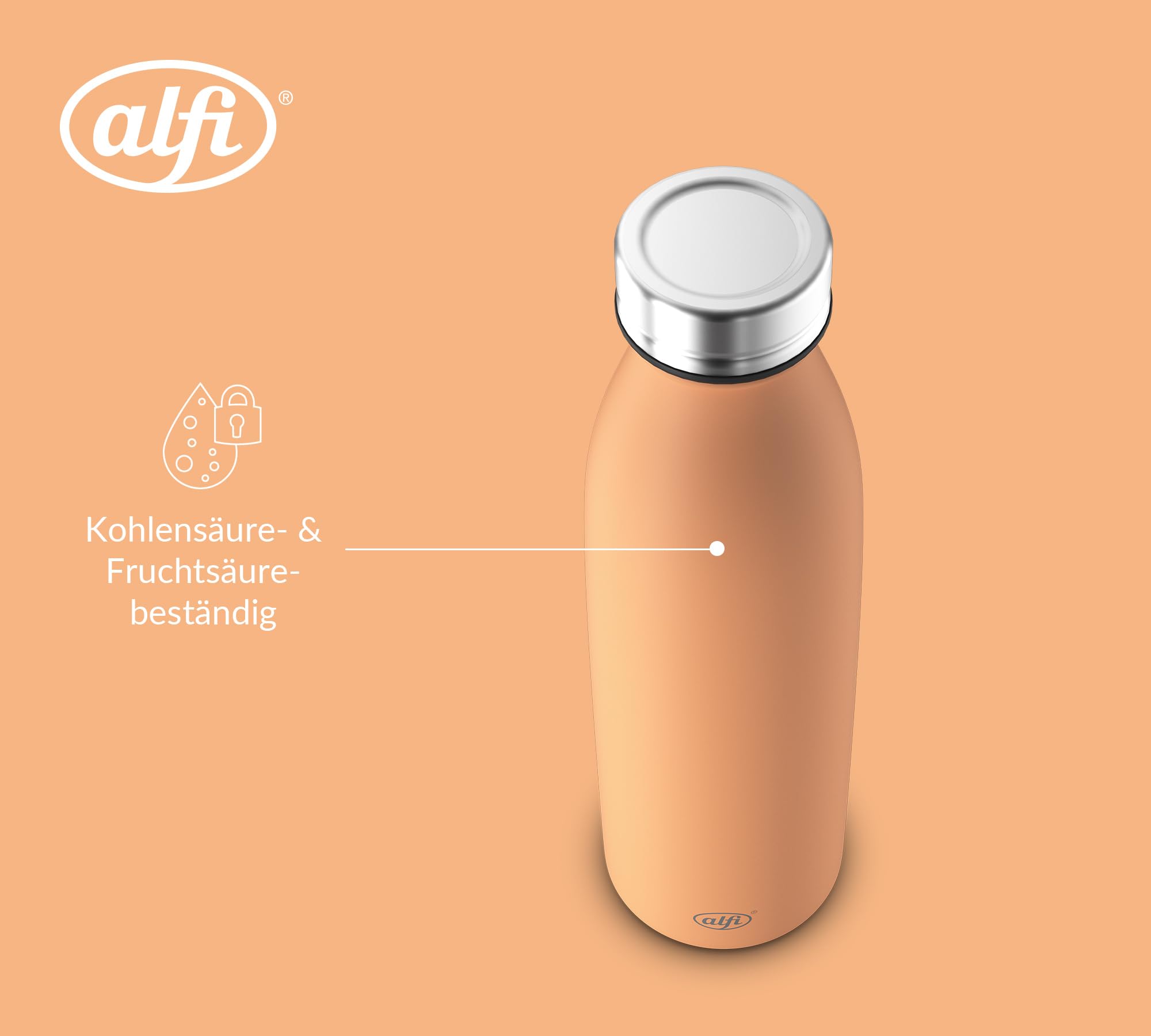alfi-pure-bottle-isolierflasche-0-50-l-sunset-peach-matt-24-h-kalt-12-h-hei-kohl image 3