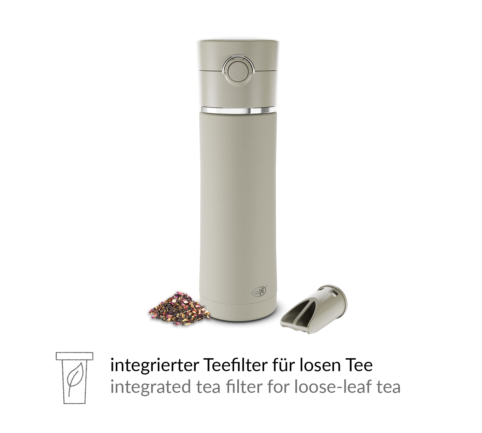 alfi-balance-tea-bottle-500-ml-silver-lining-edelstahl-thermoflasche-mit-teefilt image 3