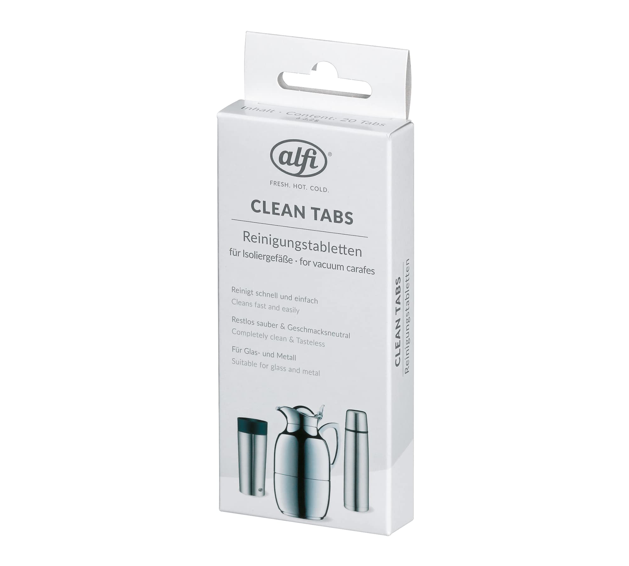 alfi-clean-tabs-reinigungstabletten-f-r-isoliergef-e-20-tabs-gegen-kalk-kaffeere image 1