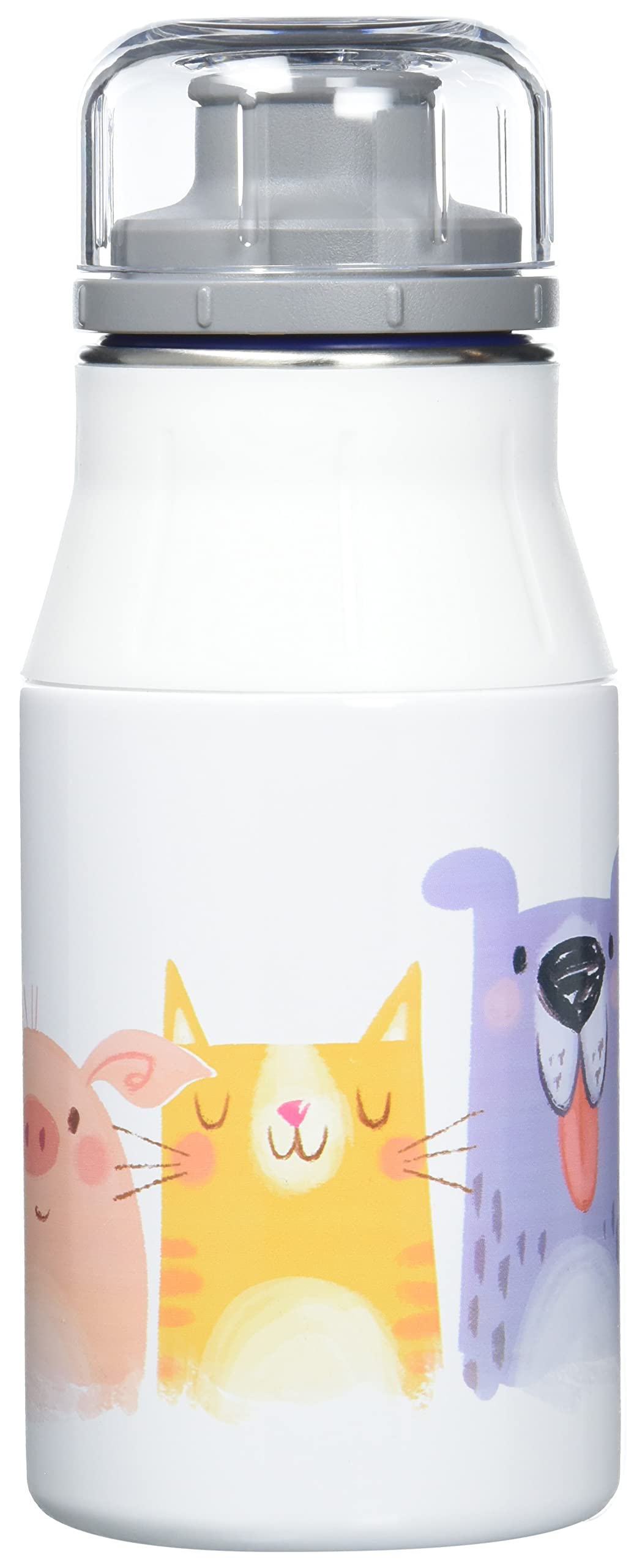 alfi-kids-bottle-400-ml-kindertrinkflasche-aus-edelstahl-motiv-cute-animals-abso image 3