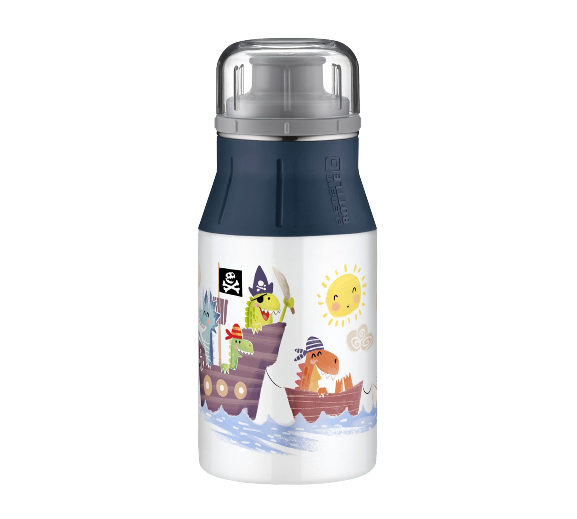 alfi-kids-trinkflasche-0-4-l-sea-adventures-edelstahl-kinderflasche-kohlens-uere image 1
