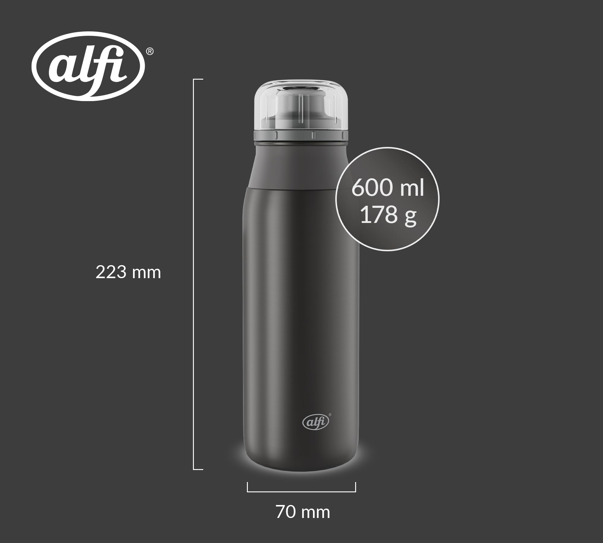 alfi-element-bottle-600-ml-trinkflasche-edelstahl-schwarz-matt-dicht-mit-drehver image 6