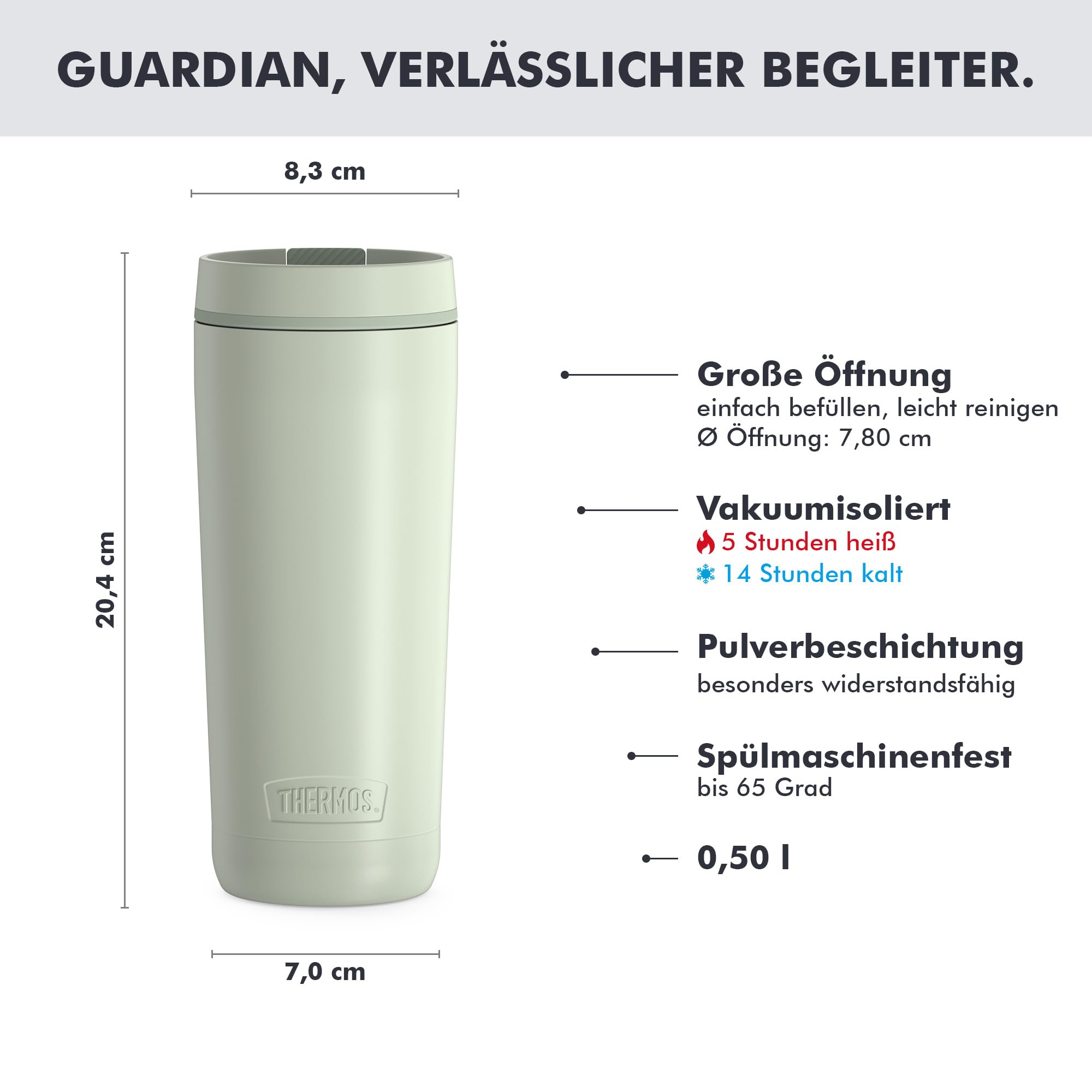 thermos-guardian-mug-0-5-l-thermobecher-5-h-hei-14-h-kalt-edelstahl-matcha-green image 3