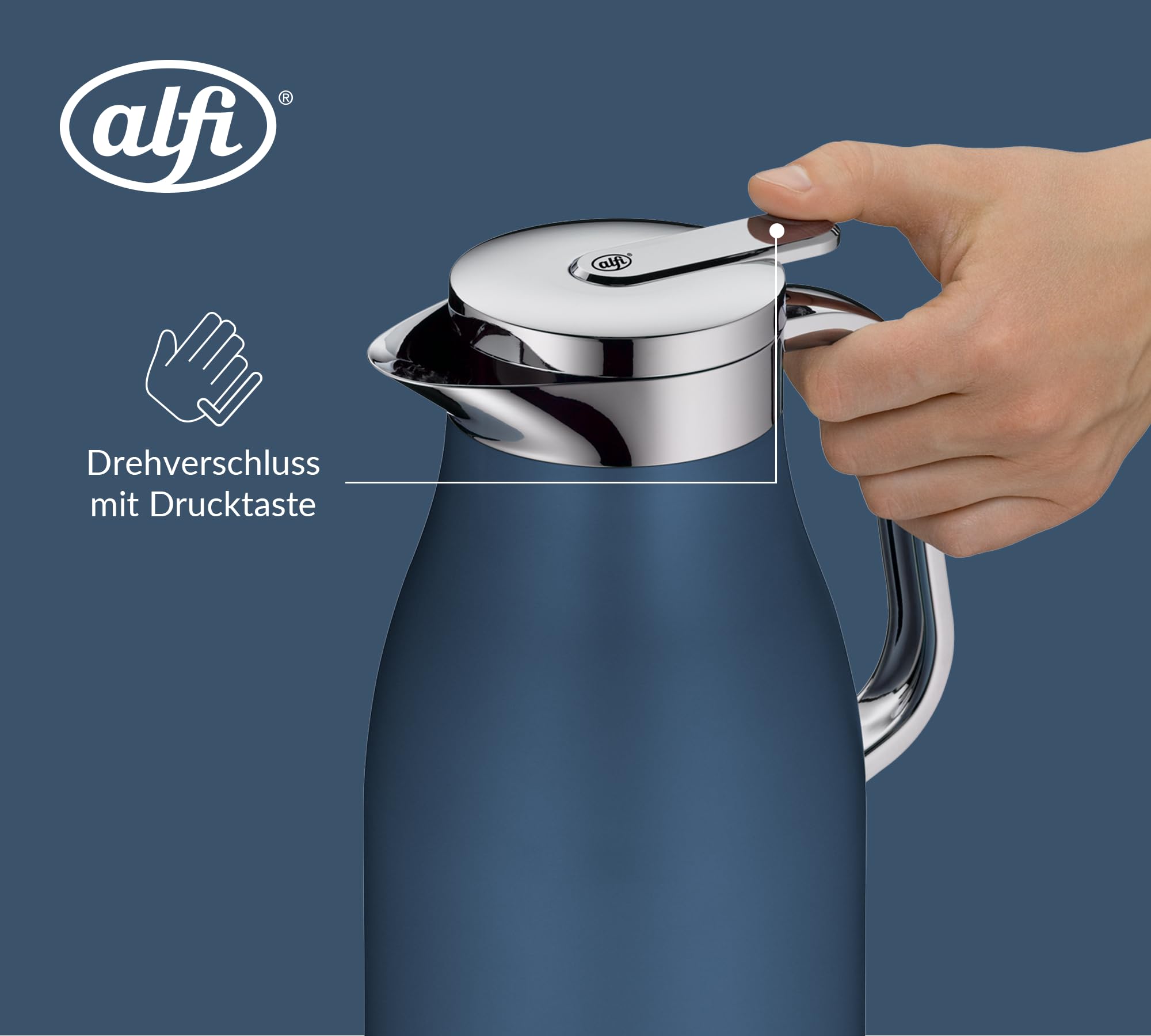 alfi-skyline-isolierkanne-1-0-l-dark-denim-matt-edelstahl-mit-hartglaseinsatz-dr image 4