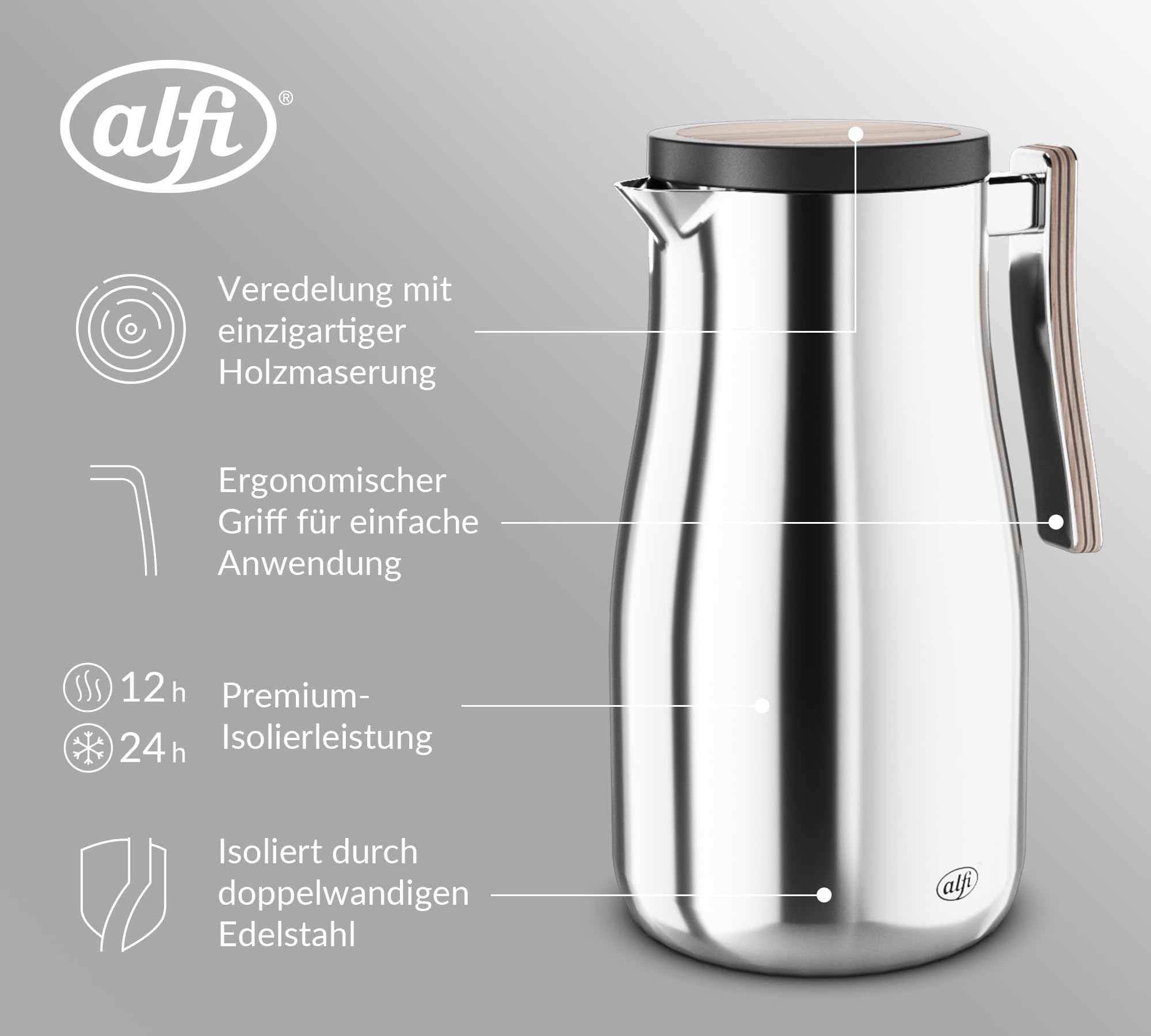 alfi-studio-allure-1-0-l-isolierkanne-silber-doppelwandige-edelstahl-thermoskann image 3