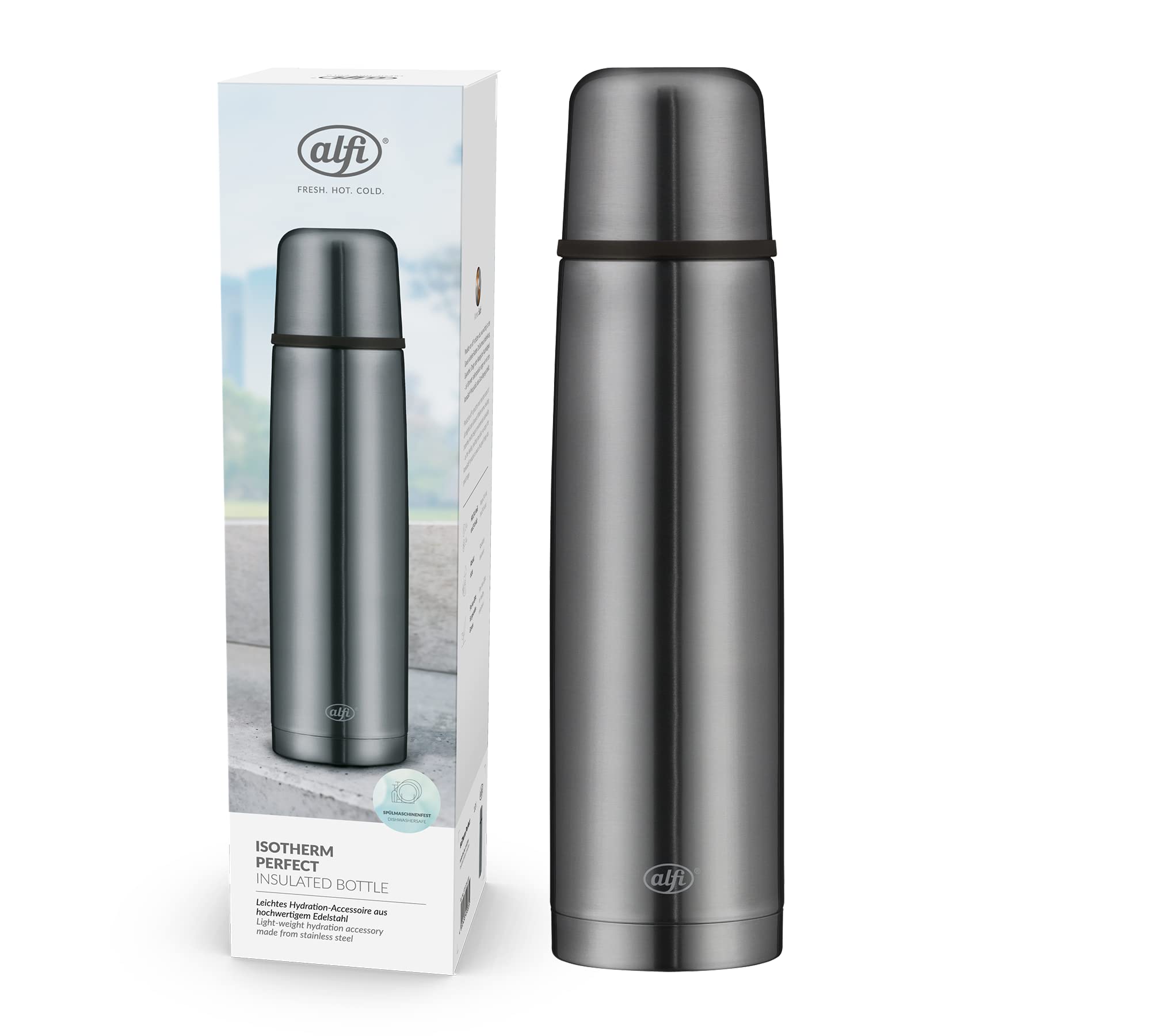 alfi-isotherm-perfect-av-isolierflasche-1-0-l-cool-grey-matt-automatikverschluss image 1