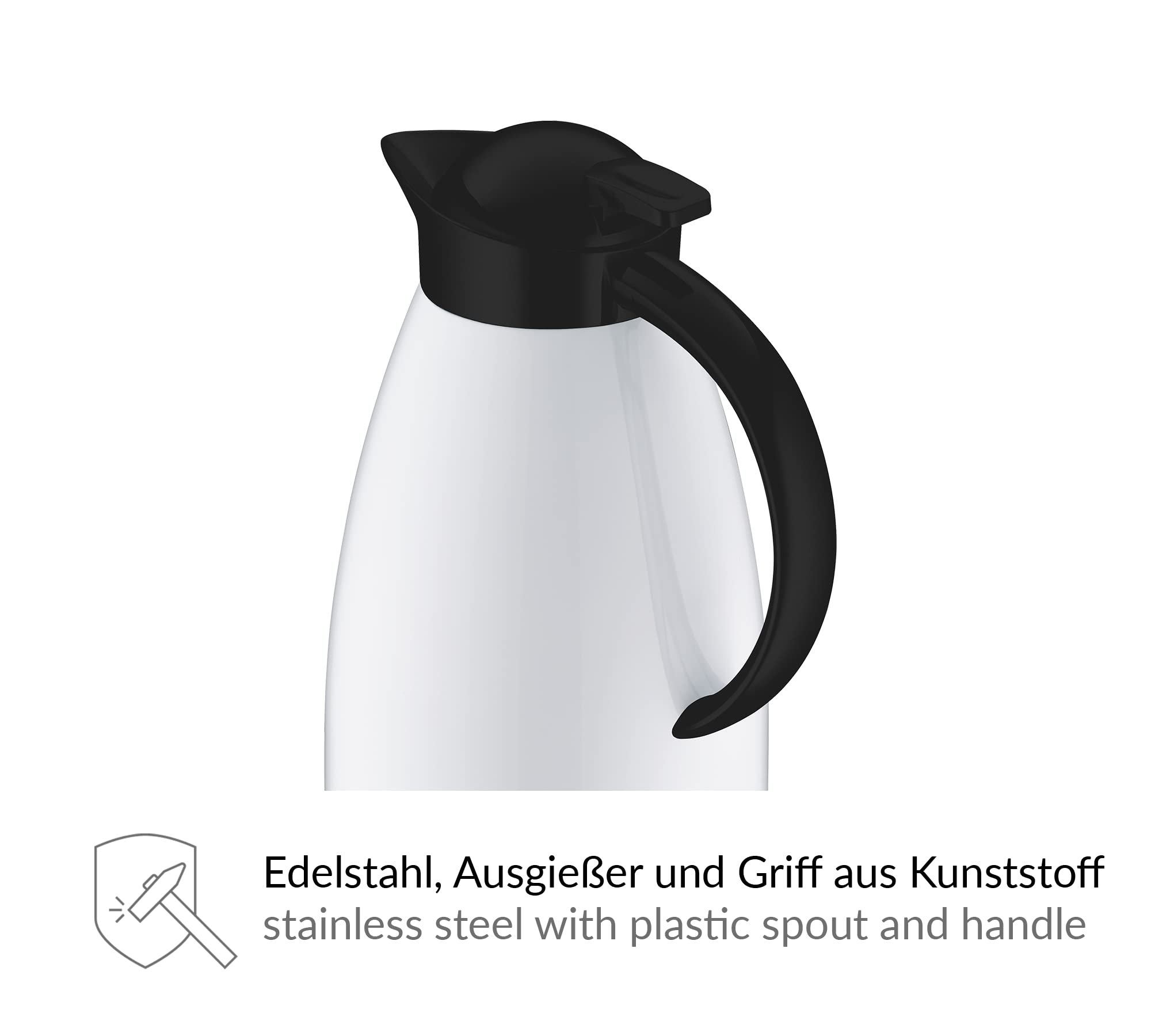 alfi-signo-one-isolierkanne-1-0-l-coconut-white-matt-edelstahl-kaffeekanne-mit-h image 5