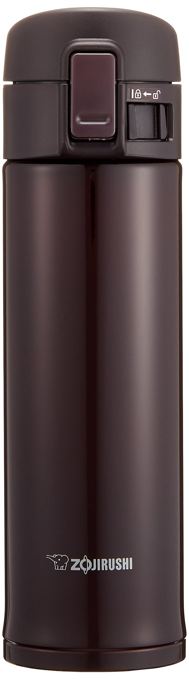 zojirushi-sm-kc48vd-edelstahl-isolierbecher-0-48-l-bordeaux-einh-ndig-bedienbar image 1