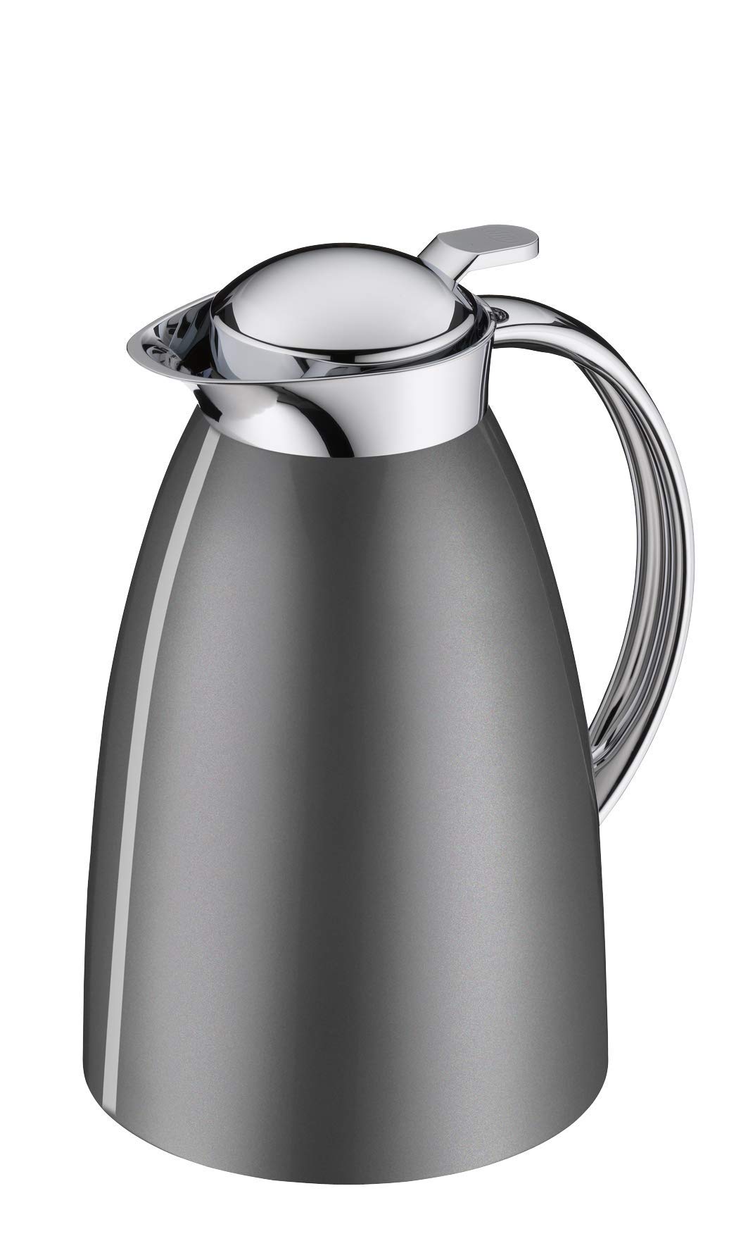 alfi-gusto-thermoskanne-space-grey-polished-0-65-liter-isolierkanne-mit-glaseins image 3