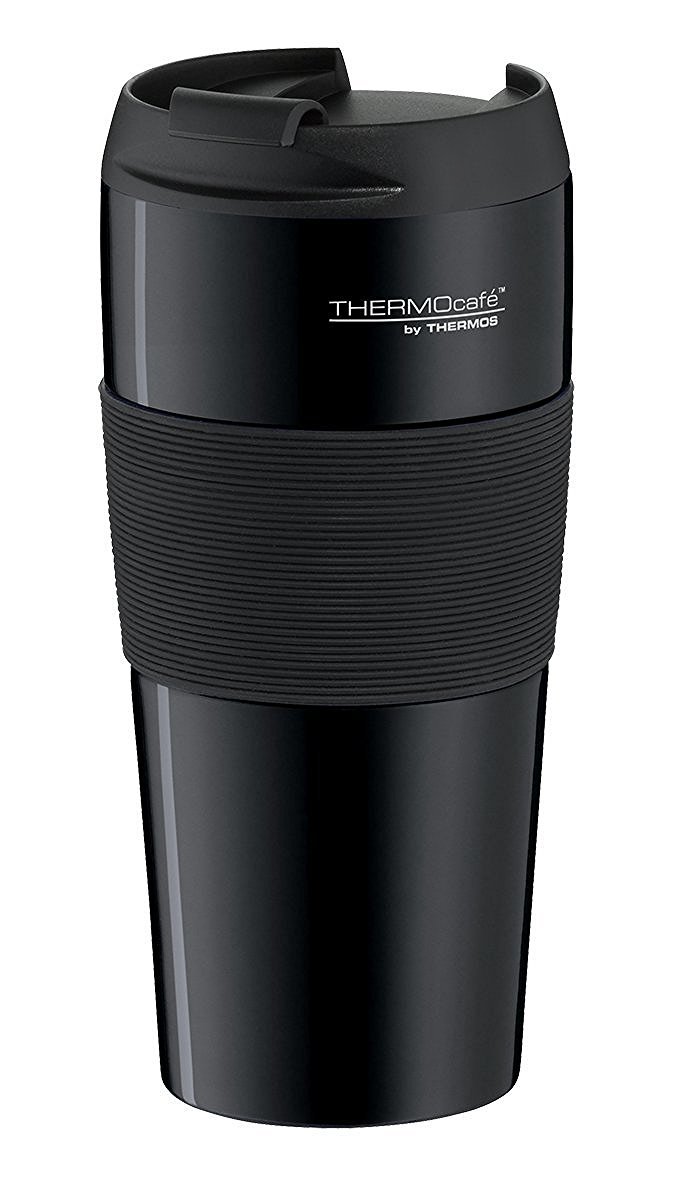 thermos-thermocaf-pro-thermobecher-0-4-l-charcoal-black-edelstahl-kaffeebecher-t image 1