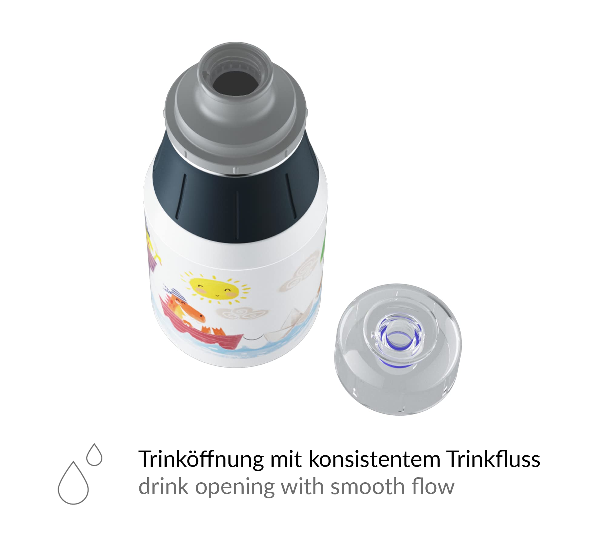 alfi-kids-trinkflasche-0-4-l-sea-adventures-edelstahl-kinderflasche-kohlens-uere image 4