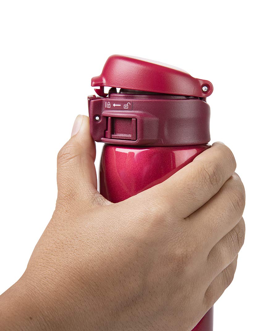 zojirushi-edelstahlbecher-granatrot-vakuumisolierter-trinkbecher-klappdeckel-mit image 5