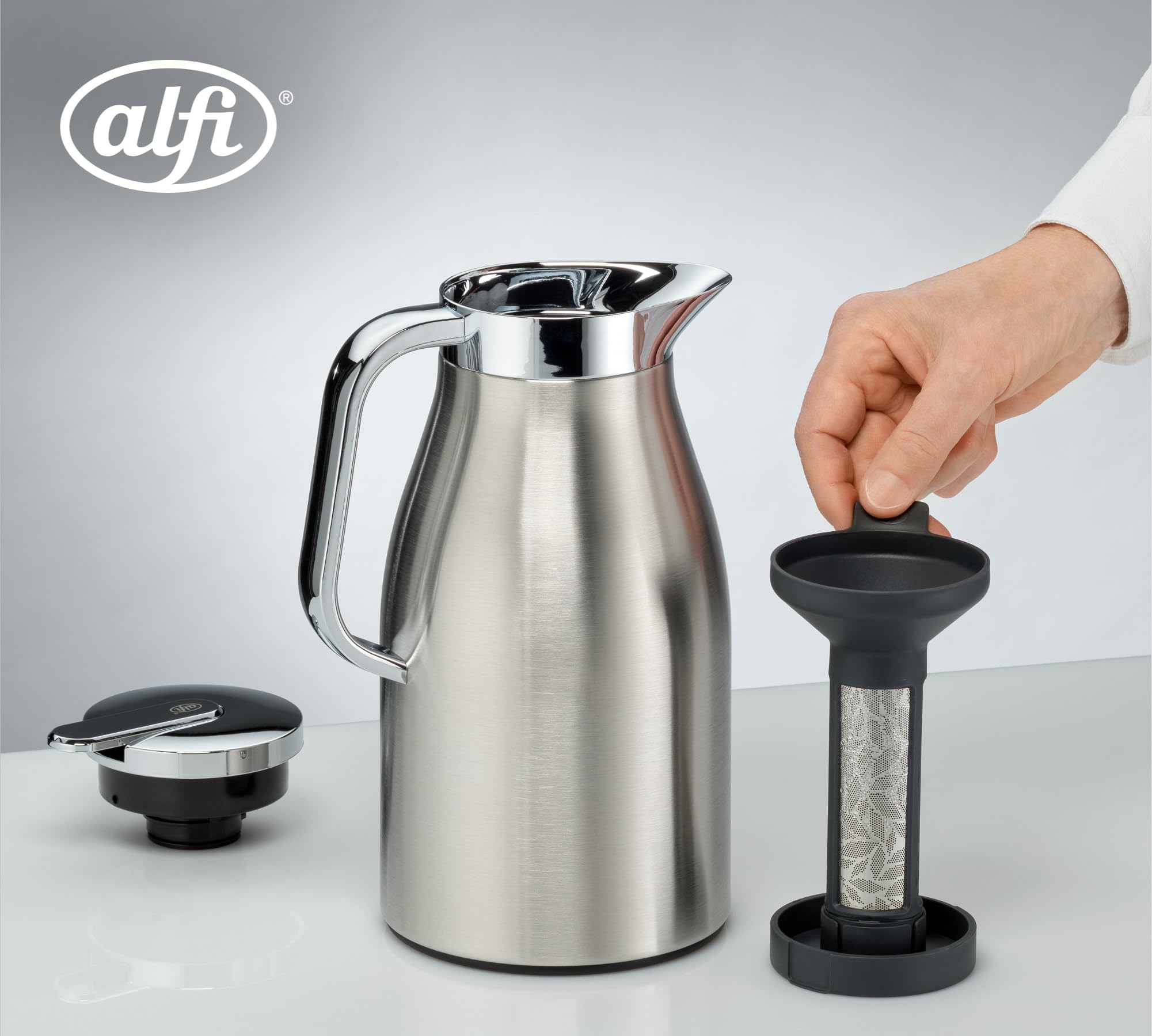 alfi-aroma-tea-teesieb-f-r-losen-tee-edelstahl-teefilter-mit-abtropfschale-graph image 2