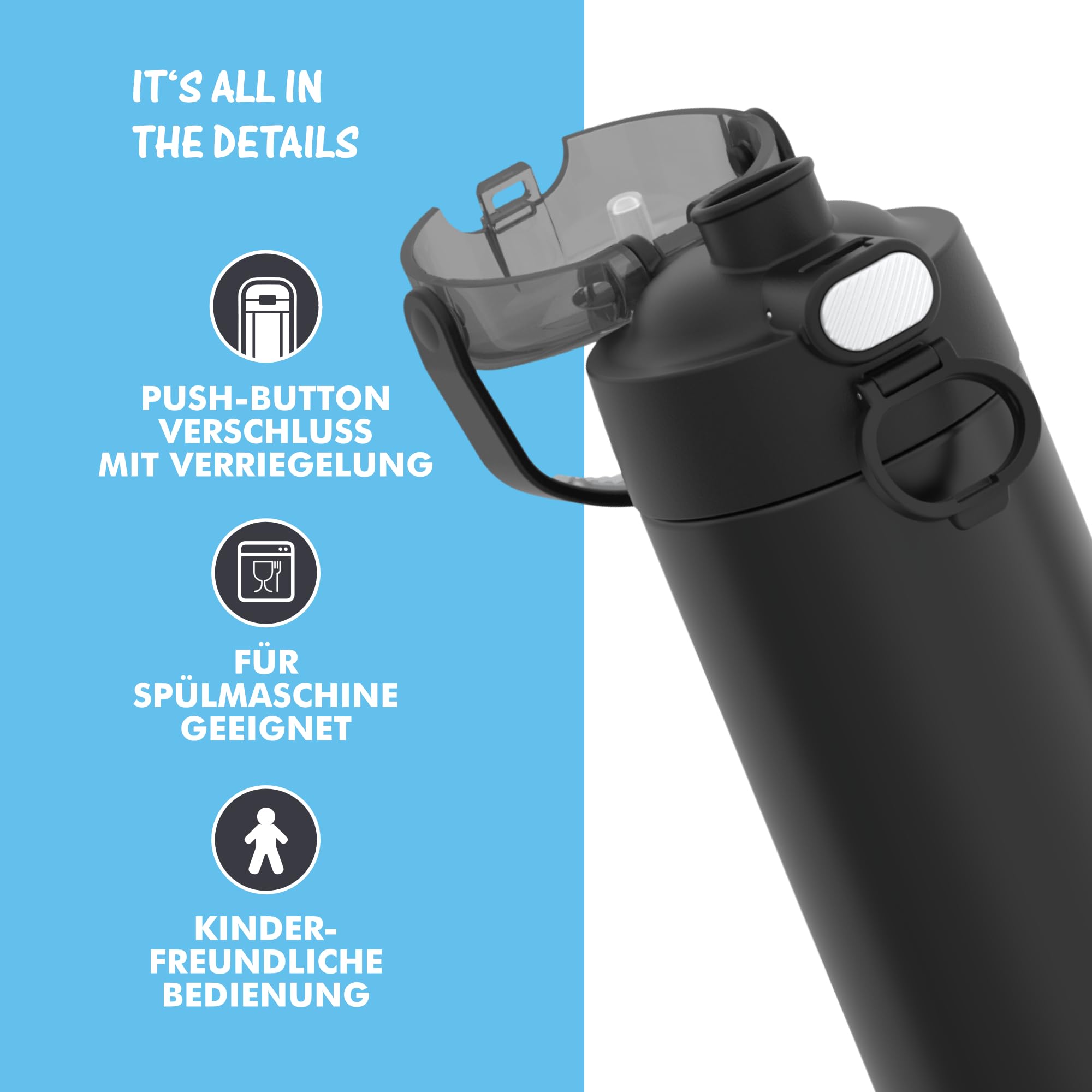 thermos-funtainer-kinder-trinkflasche-0-47-l-edelstahl-schwarz-12h-kalt-push-but image 4