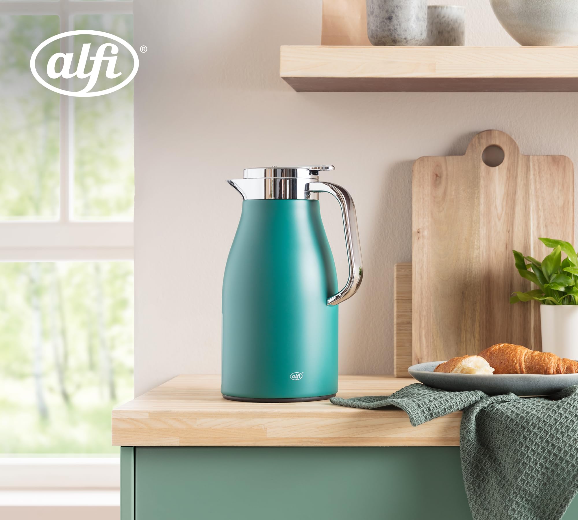 alfi-skyline-isolierkanne-1-0-l-boho-green-matt-thermoskanne-mit-12-h-hei-24-h-k image 2