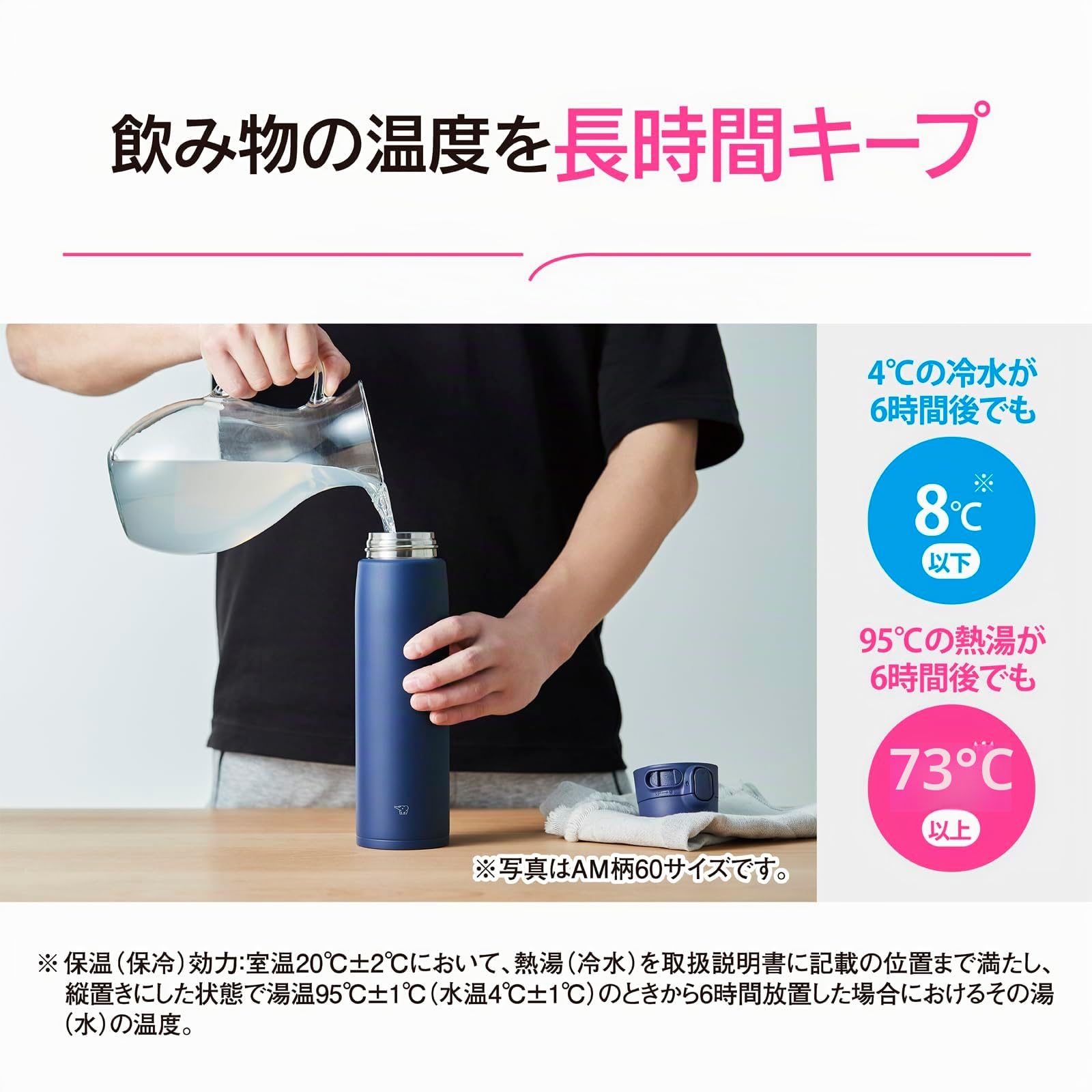 zojirushi-sm-vb60-pm-edelstahlbecher-600-ml-one-touch-vakuum-wasserflasche-nahtl image 5