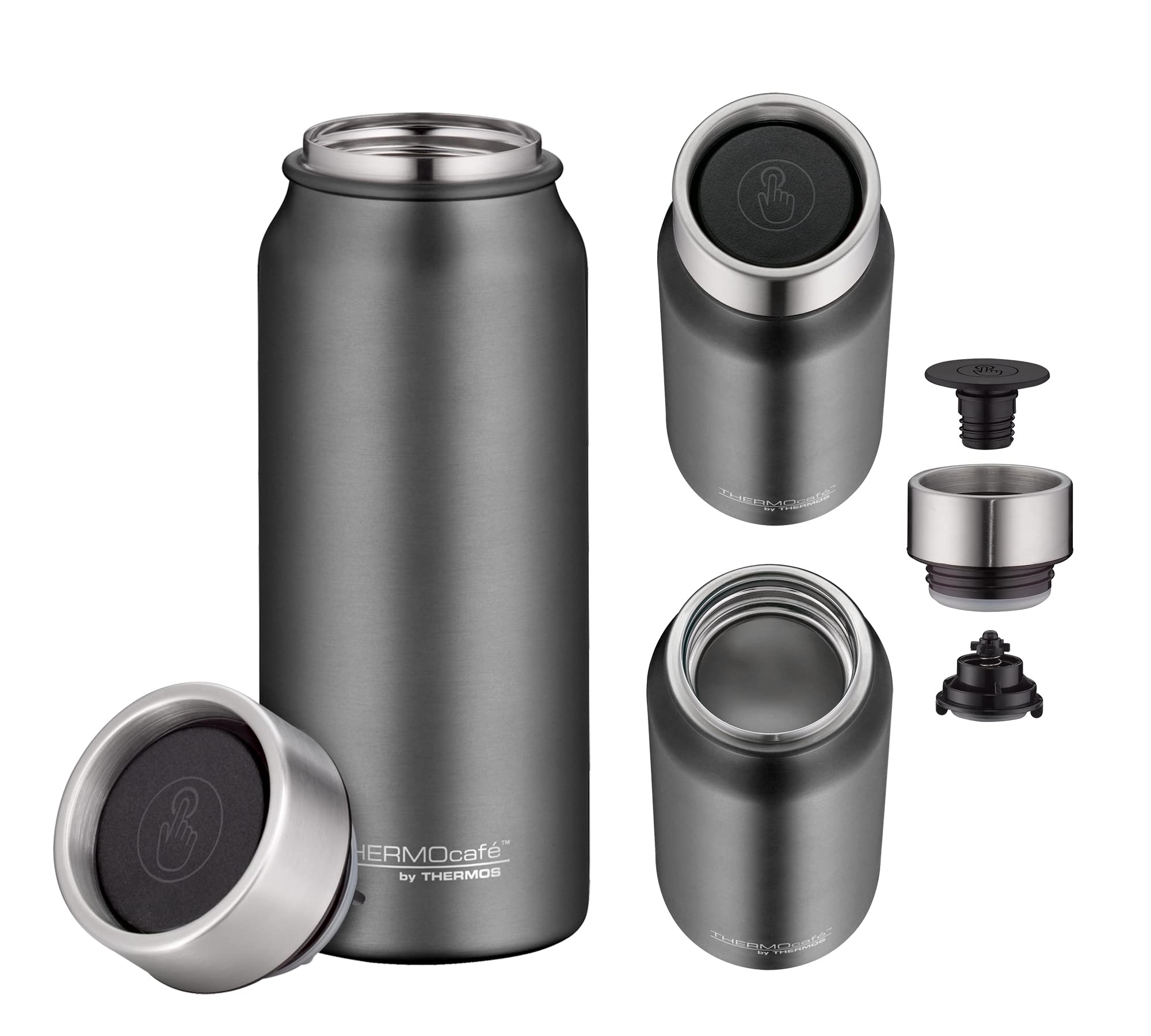 thermos-thermocaf-tc-drinking-mug-0-5-l-thermobecher-aus-edelstahl-stone-grey-ma image 2