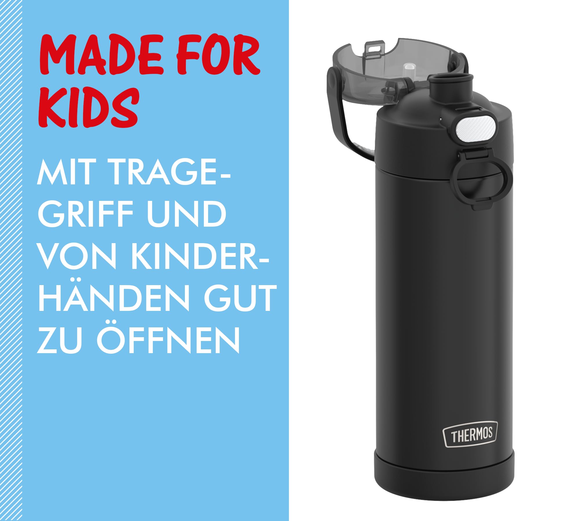 thermos-funtainer-kinder-trinkflasche-0-47-l-edelstahl-schwarz-12h-kalt-push-but image 5