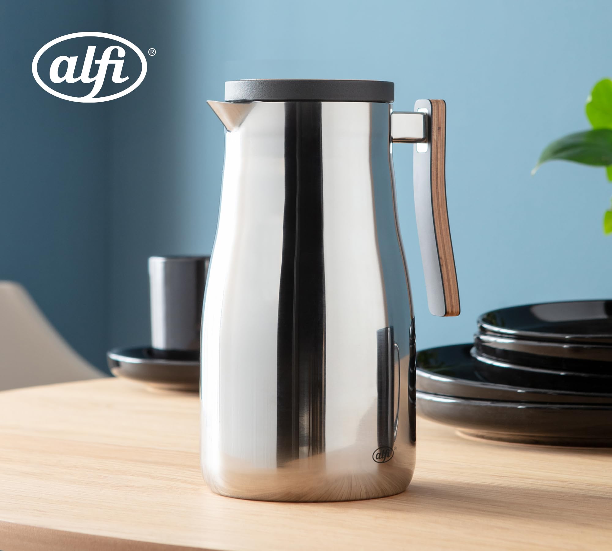alfi-studio-allure-1-0-l-isolierkanne-silber-doppelwandige-edelstahl-thermoskann image 2